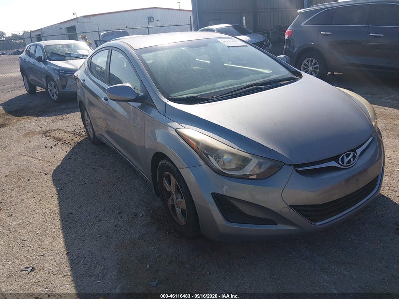 2015 Hyundai Elantra Se vin: KMHDH4AE0FU225785