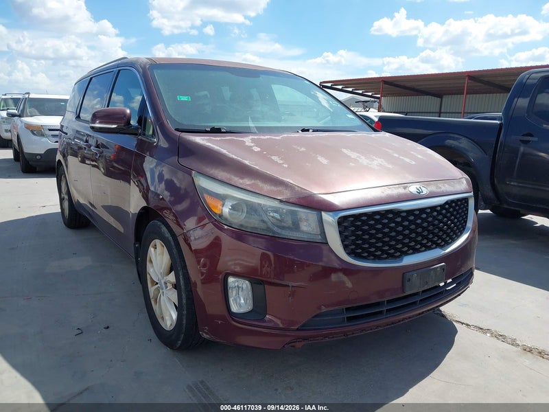 2015 Kia Sedona Ex vin: KNDMC5C17F6024361
