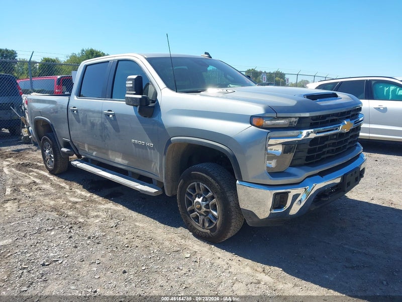 2025 Chevrolet Silverado 2500hd 4wd  Standard Bed Lt Серый vin: 2GC1KNE70S1223387