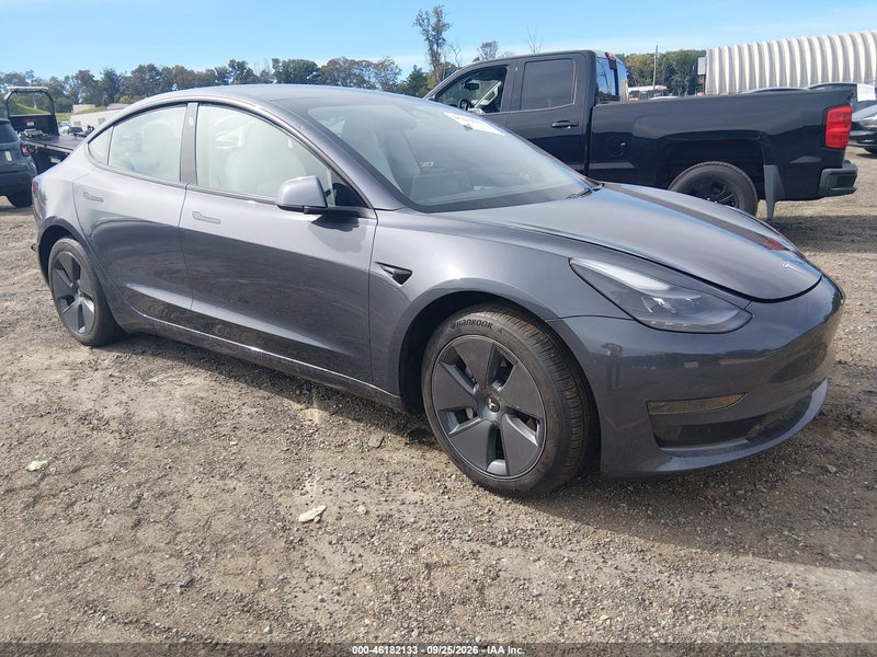 2023 Tesla Model 3 Rear-wheel Drive Black vin: 5YJ3E1EA9PF669014