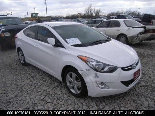 2013 HYUNDAI ELANTRA GLS 5NPDH4AE1DH193148