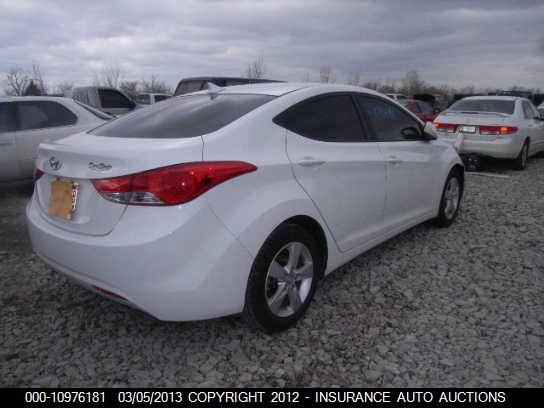 2013 HYUNDAI ELANTRA GLS 5NPDH4AE1DH193148