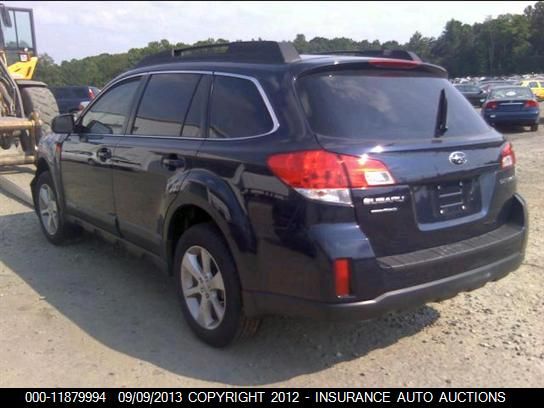 2013 SUBARU OUTBACK 2.5I PREMIUM 4S4BRCCC9D3272942