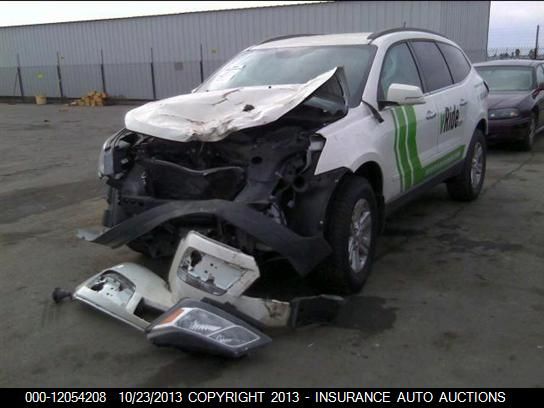 2013 CHEVROLET TRAVERSE LT 1GNKRGKD1DJ200450