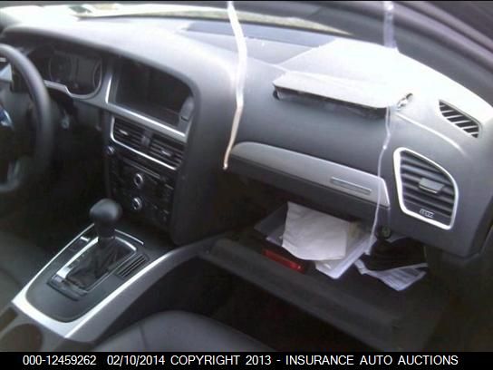 2013 AUDI A4 2.0T QUA PREMIUM WAUBFAFL0DN044097