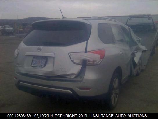 2013 NISSAN PATHFINDER S/SV/SL/PLATNU 5N1AR2MM7DC661799