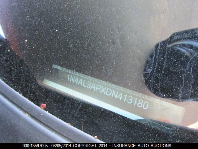 2013 NISSAN ALTIMA 2.5/S/SV/SL 1N4AL3APXDN413180
