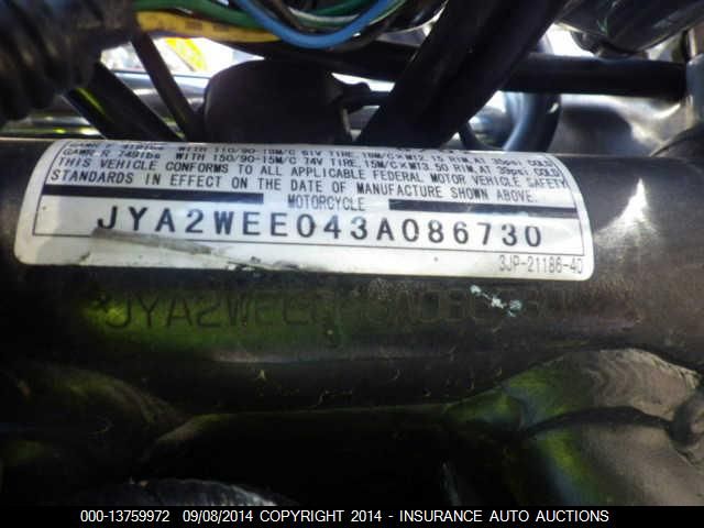 2003 YAMAHA VMX12 JYA2WEE043A086730