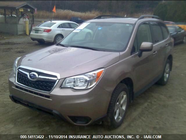2014 SUBARU FORESTER 2.5I PREMIUM JF2SJAEC6EH407295
