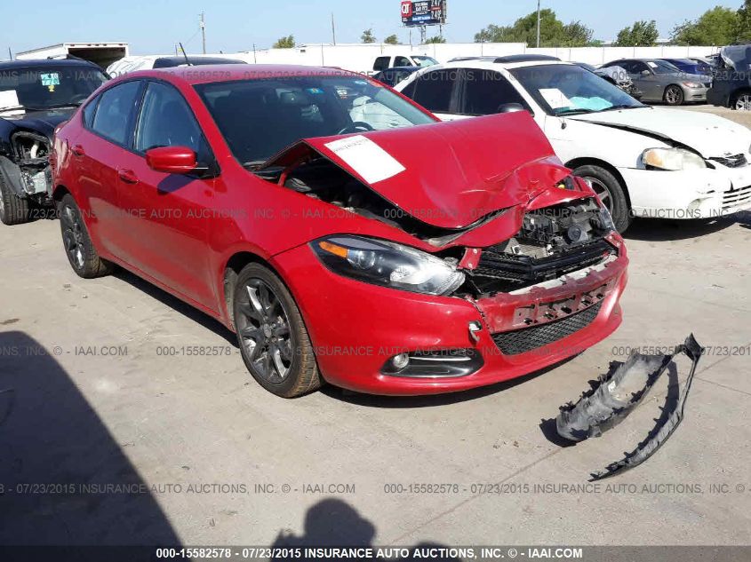 2013 DODGE DART SXT 1C3CDFBAXDD296481