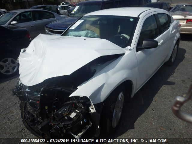 2014 DODGE AVENGER SE 1C3CDZAB6EN110393