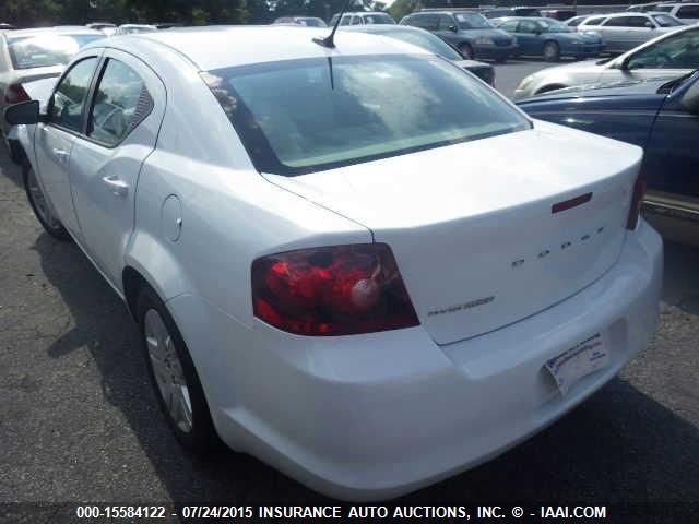 2014 DODGE AVENGER SE 1C3CDZAB6EN110393