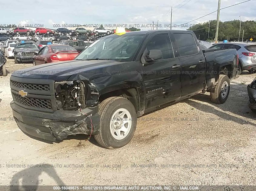 2014 CHEVROLET SILVERADO C1500 3GCPCPEHXEG480466