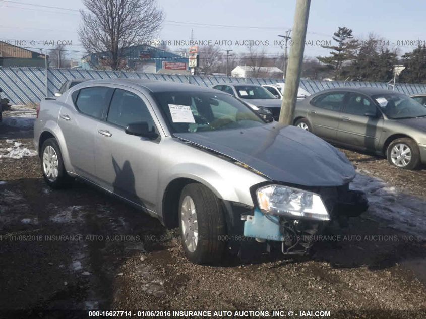 2014 DODGE AVENGER SE 1C3CDZAB0EN111121