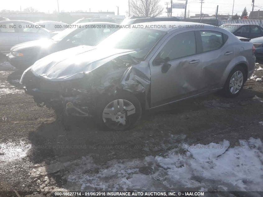 2014 DODGE AVENGER SE 1C3CDZAB0EN111121