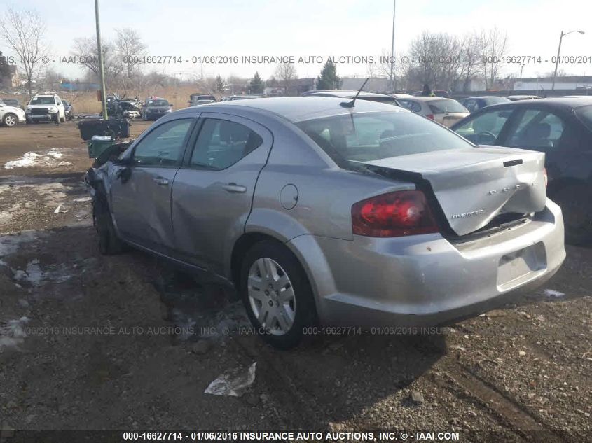 2014 DODGE AVENGER SE 1C3CDZAB0EN111121