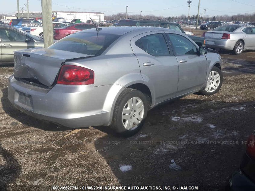 2014 DODGE AVENGER SE 1C3CDZAB0EN111121