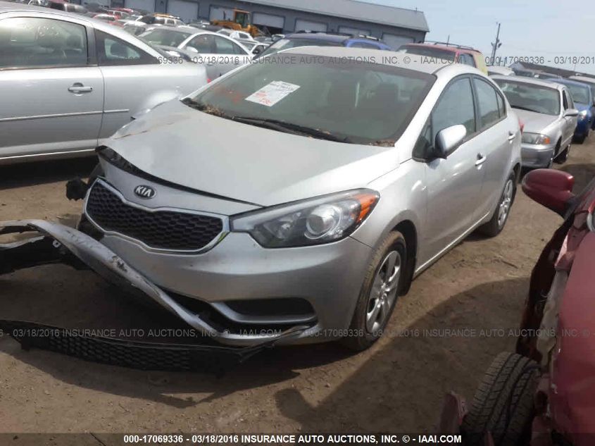 2015 KIA FORTE LX KNAFK4A68F5291600