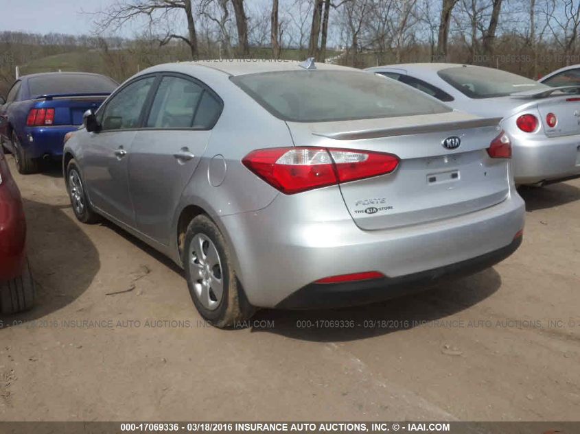 2015 KIA FORTE LX KNAFK4A68F5291600