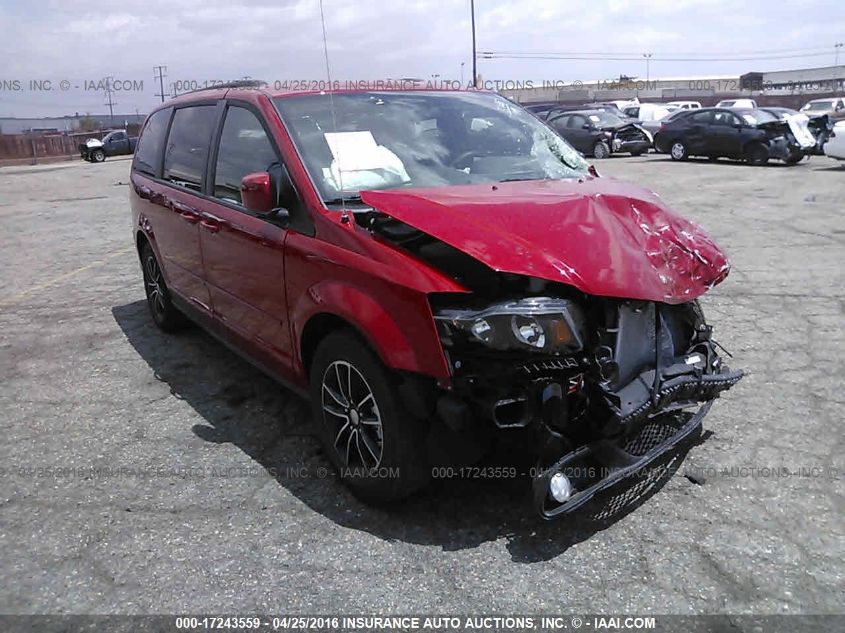 2016 DODGE GRAND CARAVAN R/T 2C4RDGEG1GR235145