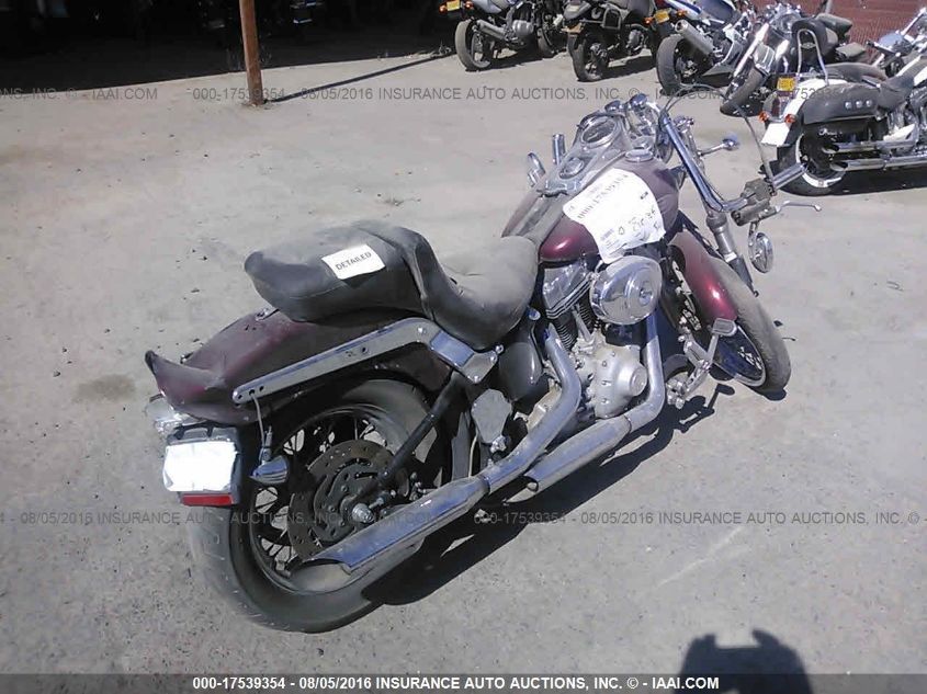 2002 HARLEY-DAVIDSON FXSTI 1HD1BVB102Y062454