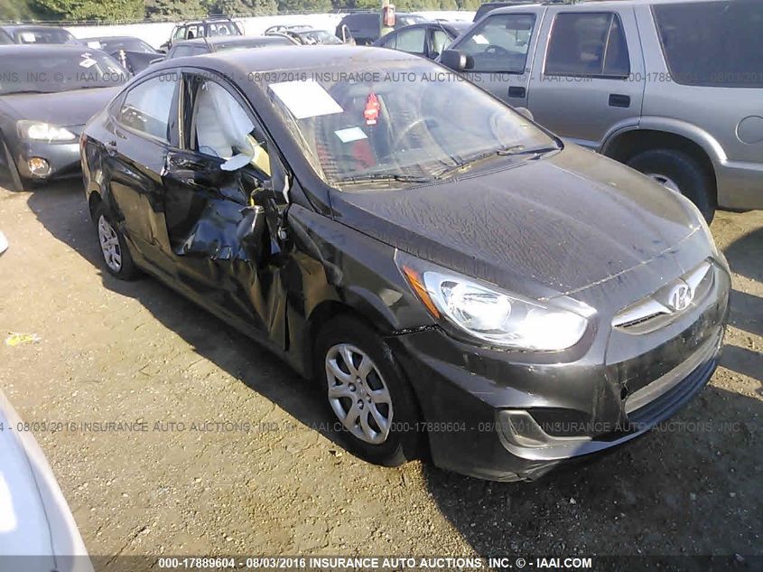 2013 HYUNDAI ACCENT GLS/GS KMHCT4AE1DU310397