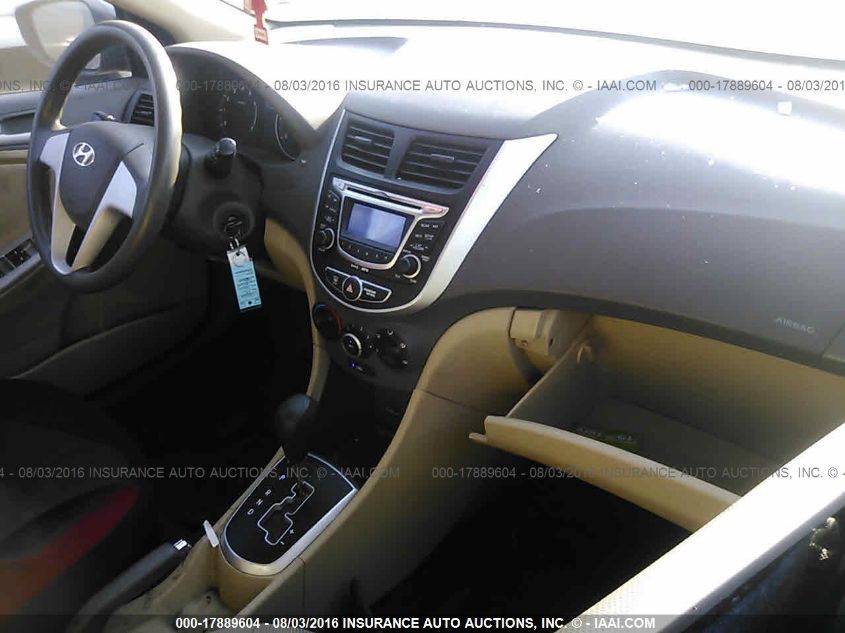 2013 HYUNDAI ACCENT GLS/GS KMHCT4AE1DU310397