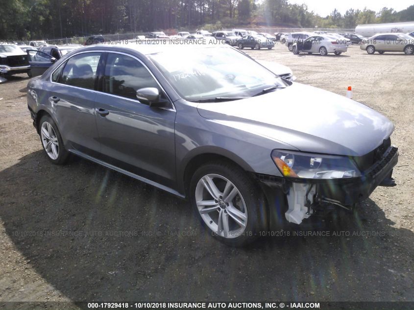 2014 VOLKSWAGEN PASSAT SE 1VWBN7A34EC112122