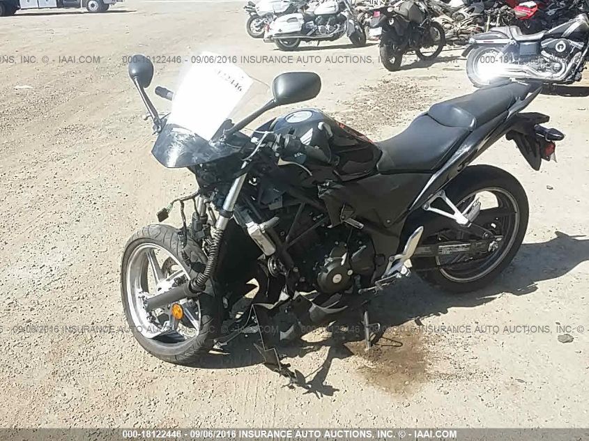 2012 HONDA CBR250 R MLHMC4103C5207372