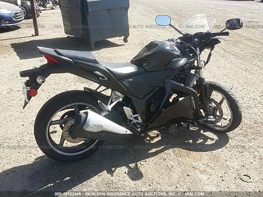 2012 HONDA CBR250 R MLHMC4103C5207372