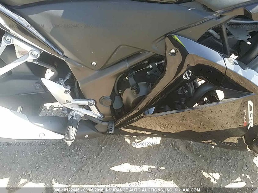 2012 HONDA CBR250 R MLHMC4103C5207372