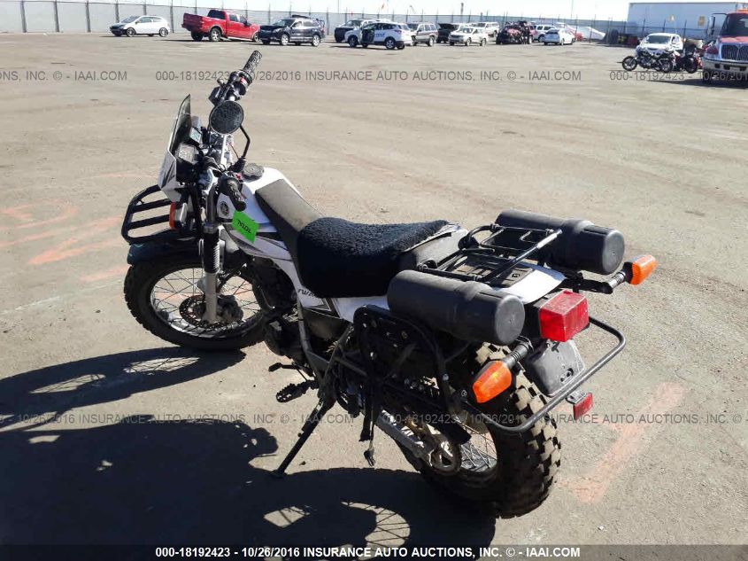 2008 YAMAHA TW200 E JYA3AWE068A122885