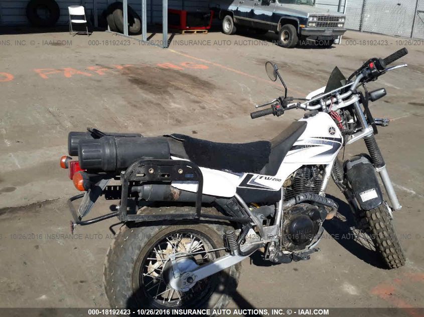 2008 YAMAHA TW200 E JYA3AWE068A122885