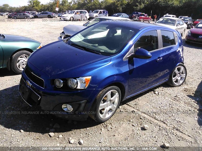 2013 CHEVROLET SONIC LTZ 1G1JE6SH4D4248349