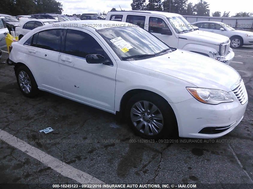 2014 CHRYSLER 200 LX 1C3CCBAB3EN142549