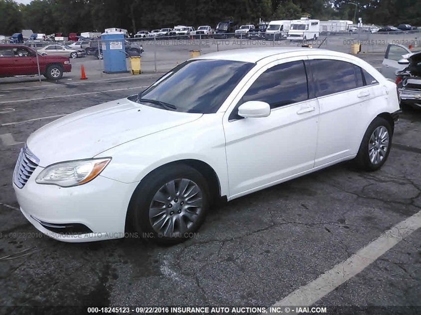 2014 CHRYSLER 200 LX 1C3CCBAB3EN142549