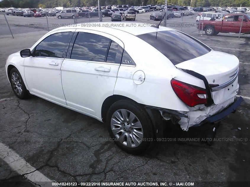 2014 CHRYSLER 200 LX 1C3CCBAB3EN142549