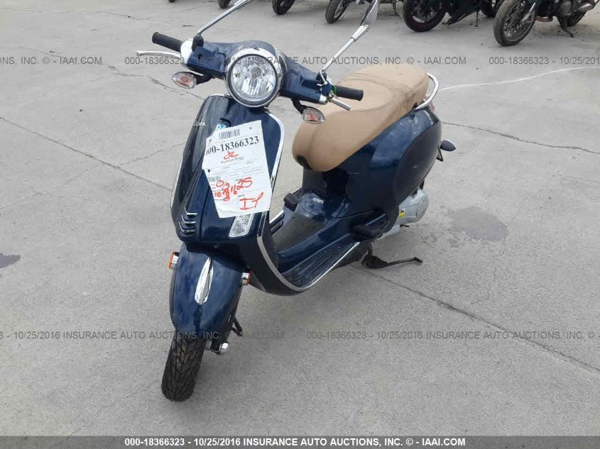 2016 VESPA SPRINT 150 3V ZAPM818G7G5102487