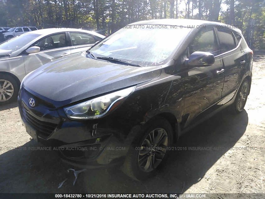 2014 HYUNDAI TUCSON GL KM8JT3AF5EU889390