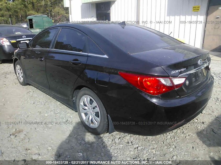 2013 HYUNDAI SONATA GLS 5NPEB4AC1DH539039