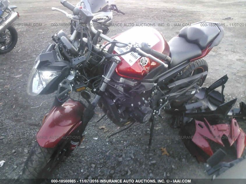 2011 YAMAHA FZ6 R JYARJ18E1BA007347