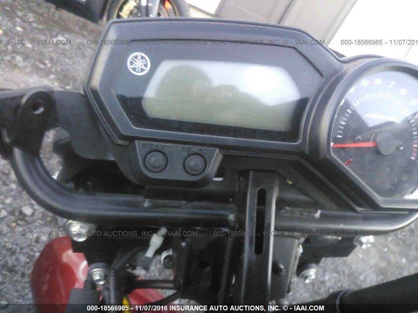 2011 YAMAHA FZ6 R JYARJ18E1BA007347