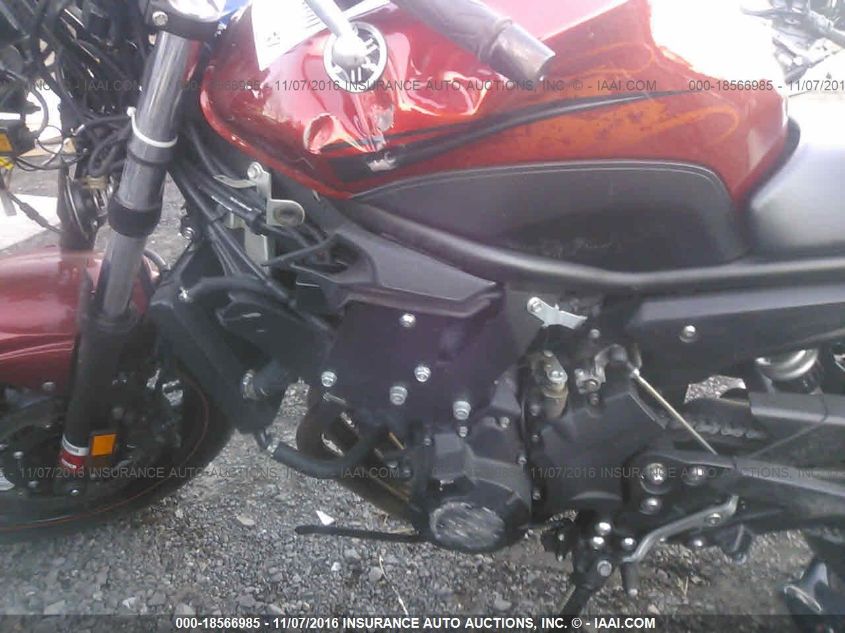 2011 YAMAHA FZ6 R JYARJ18E1BA007347