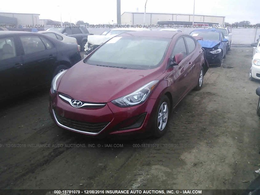 2015 HYUNDAI ELANTRA SE/SPORT/LIMITED 5NPDH4AE5FH599498