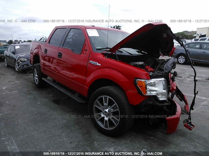 2014 FORD F-150 STX 1FTFW1CF8EFB81030