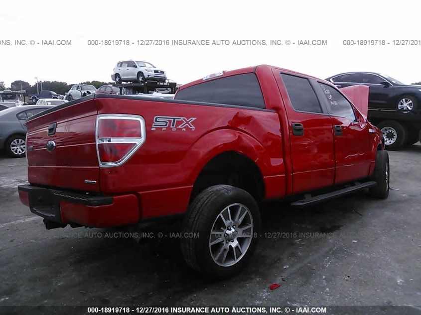 2014 FORD F-150 STX 1FTFW1CF8EFB81030