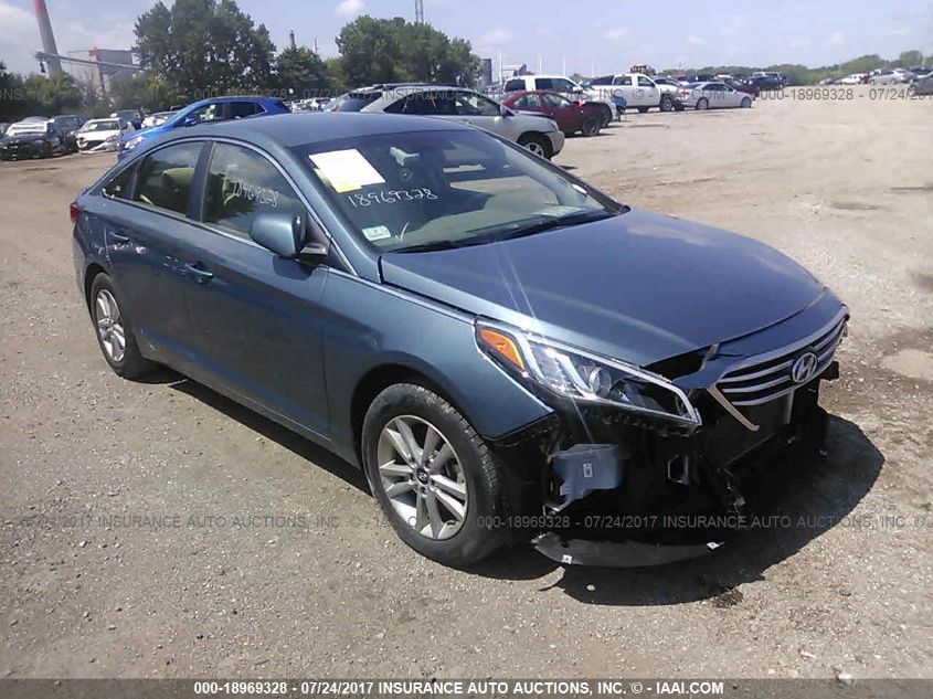 2016 HYUNDAI SONATA SE 5NPE24AF8GH263585