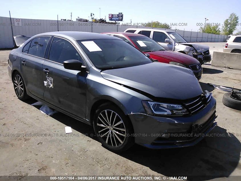 2016 VOLKSWAGEN JETTA SEDAN 1.8T SPORT 3VWD17AJ3GM329133