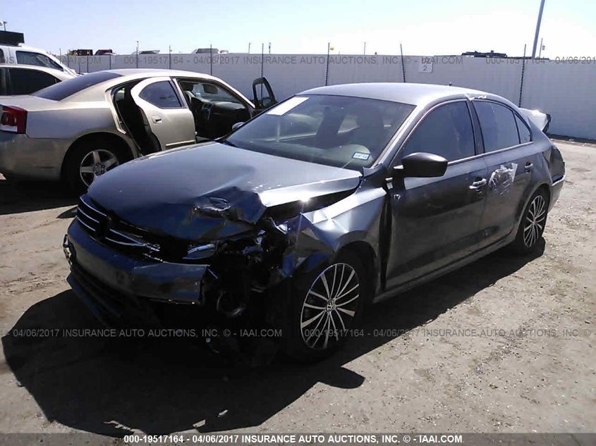 2016 VOLKSWAGEN JETTA SEDAN 1.8T SPORT 3VWD17AJ3GM329133