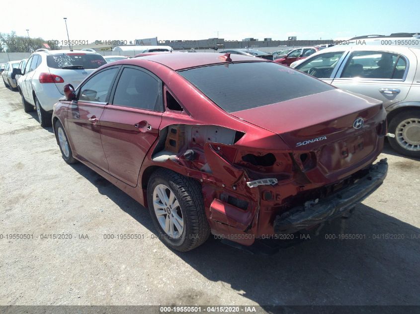 2014 HYUNDAI SONATA GLS 5NPEB4ACXEH835856